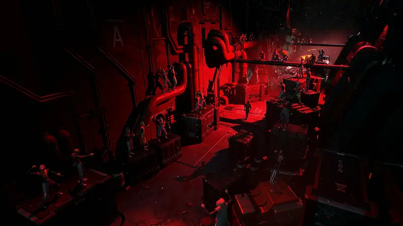 RUINER: Красный свет в техническом помещении