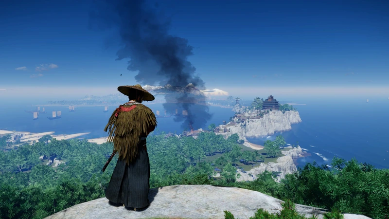 Ghost of Tsushima: Официальный игровой кадр Ghost of Tsushima