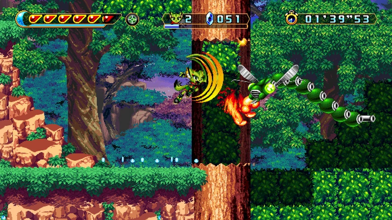 Скриншот игры Freedom Planet 2