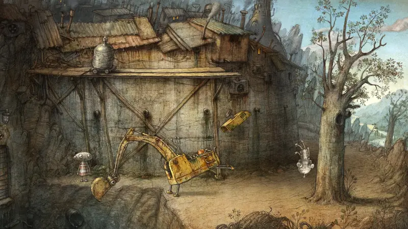 Йозеф и Берта в рисованном мире Machinarium 2