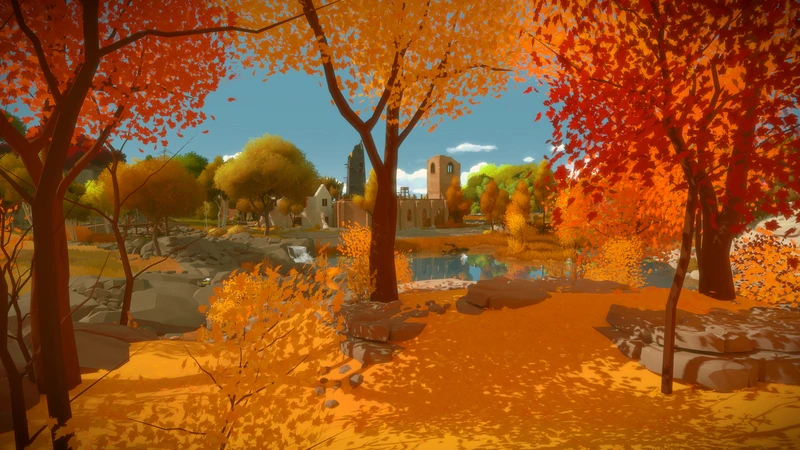 Скриншот игры The Witness