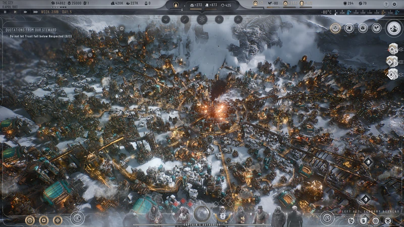 Скриншот игры Frostpunk 2