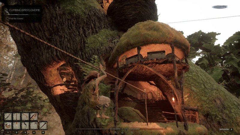 Дом гнома в стволе дерева в Trollheim: Gnomes