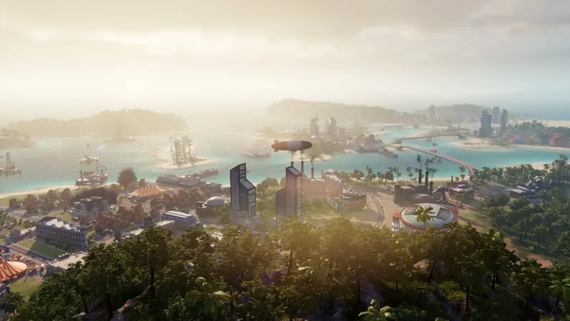 Tropico 6: Панорама островного города