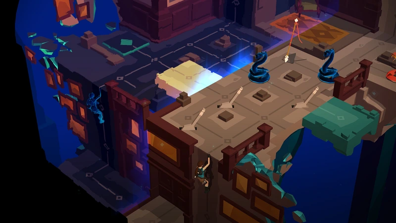Скриншот игры Lara Croft GO