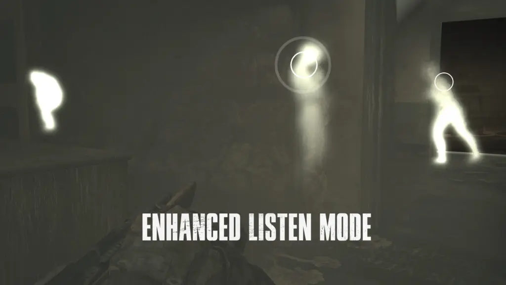 Enhanced Listen Mode highlights characters in The Last of Us Part I