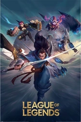 Обложка League of Legends