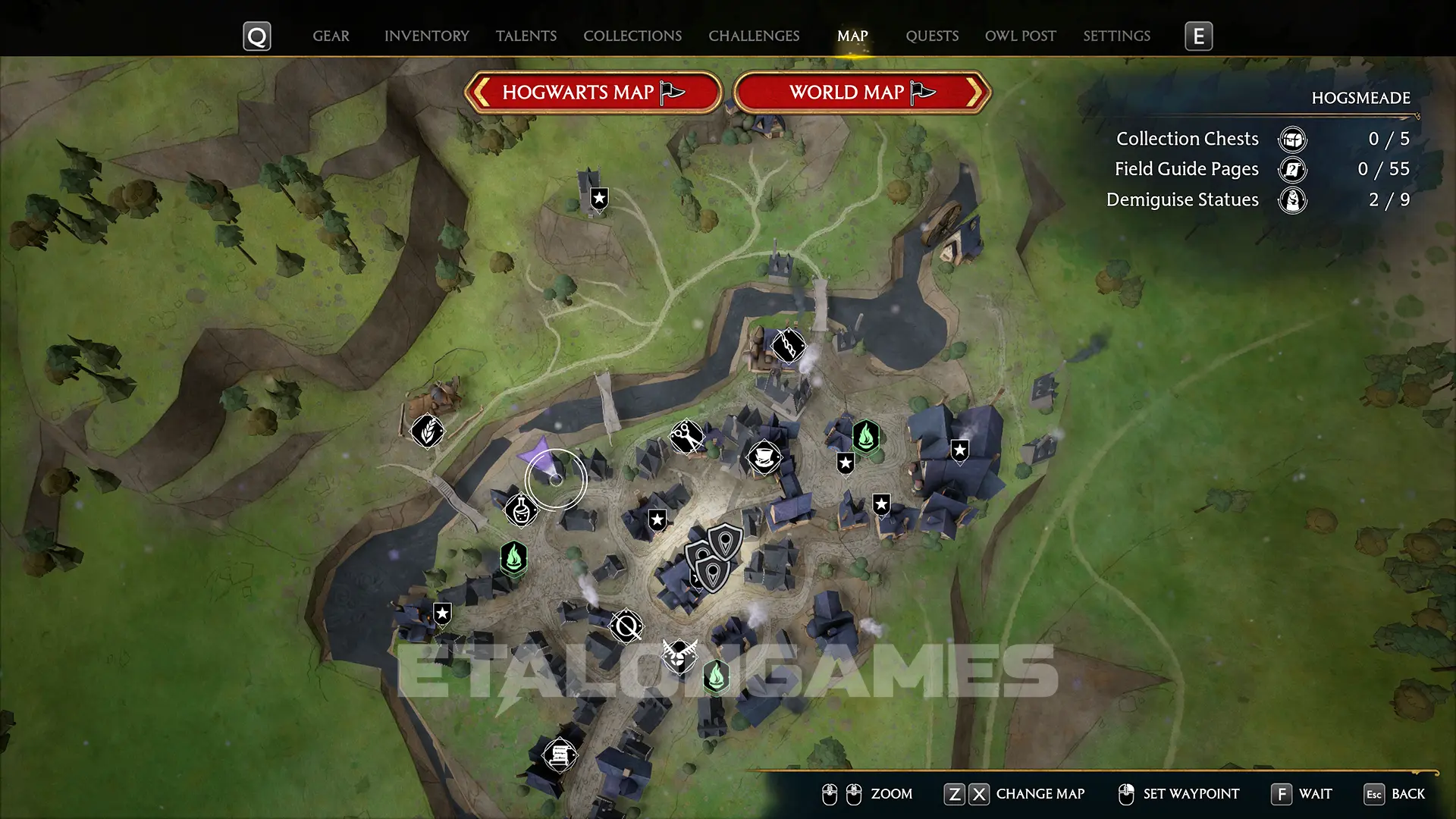 J. Pippin's Potions map location