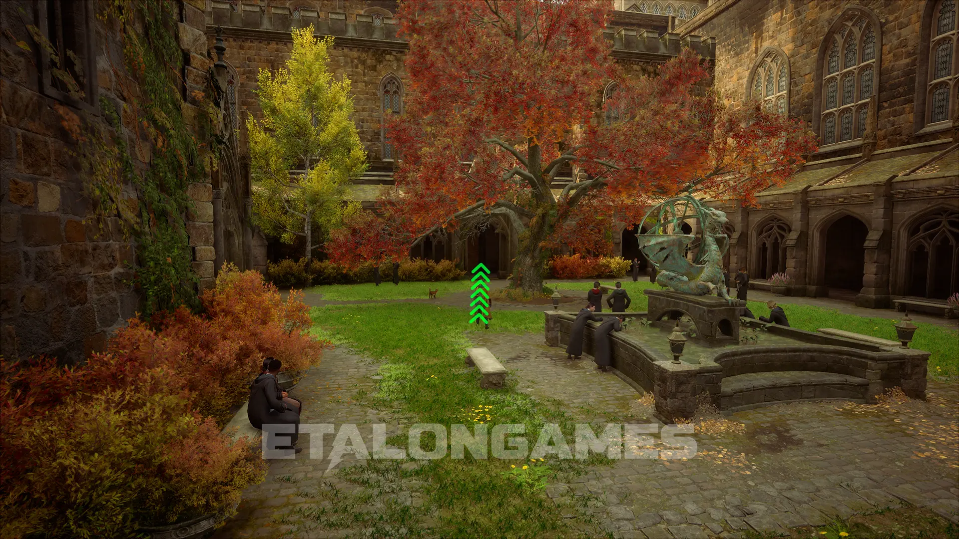 Transfiguration Courtyard