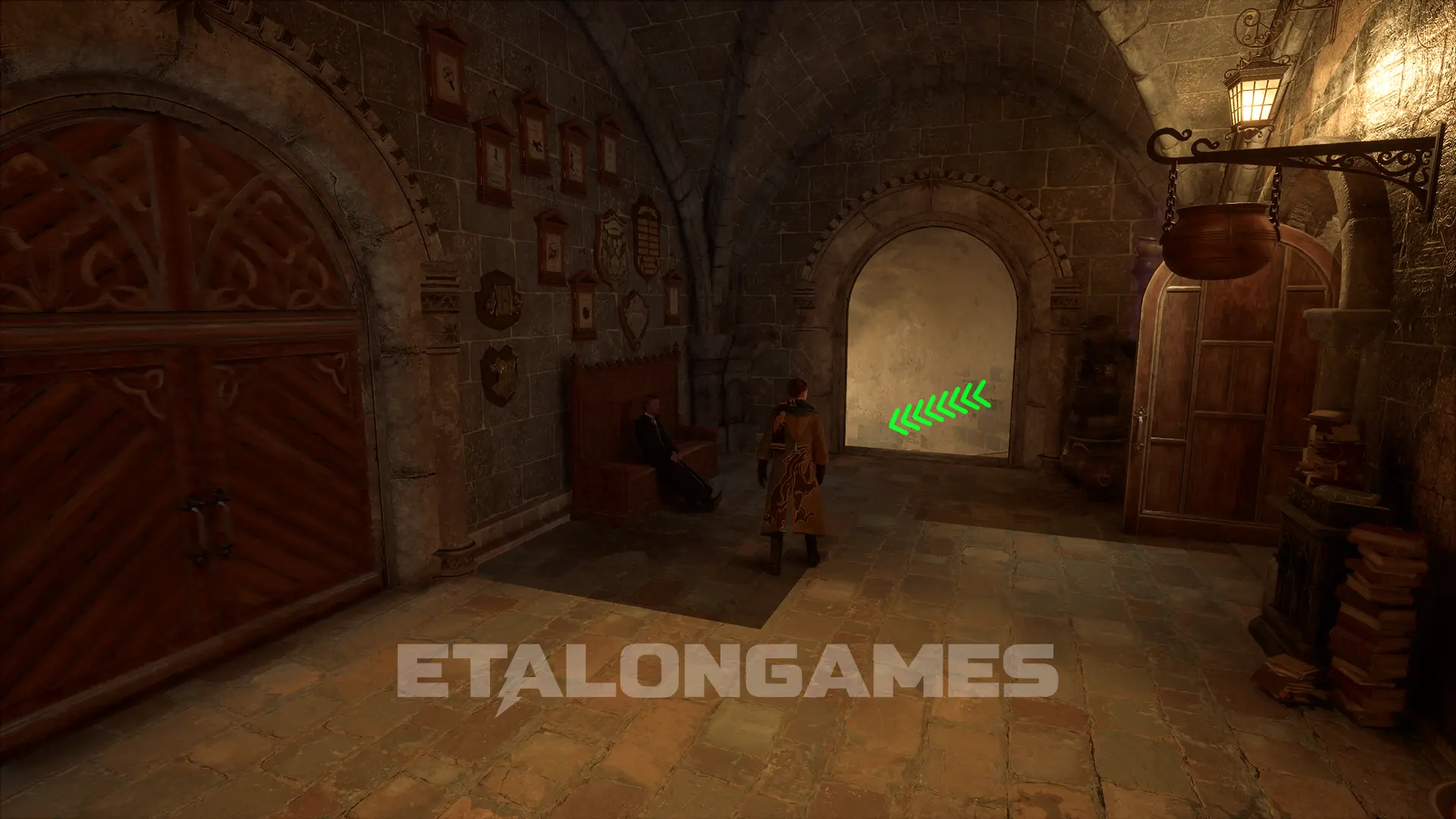 Path to Long Gallery