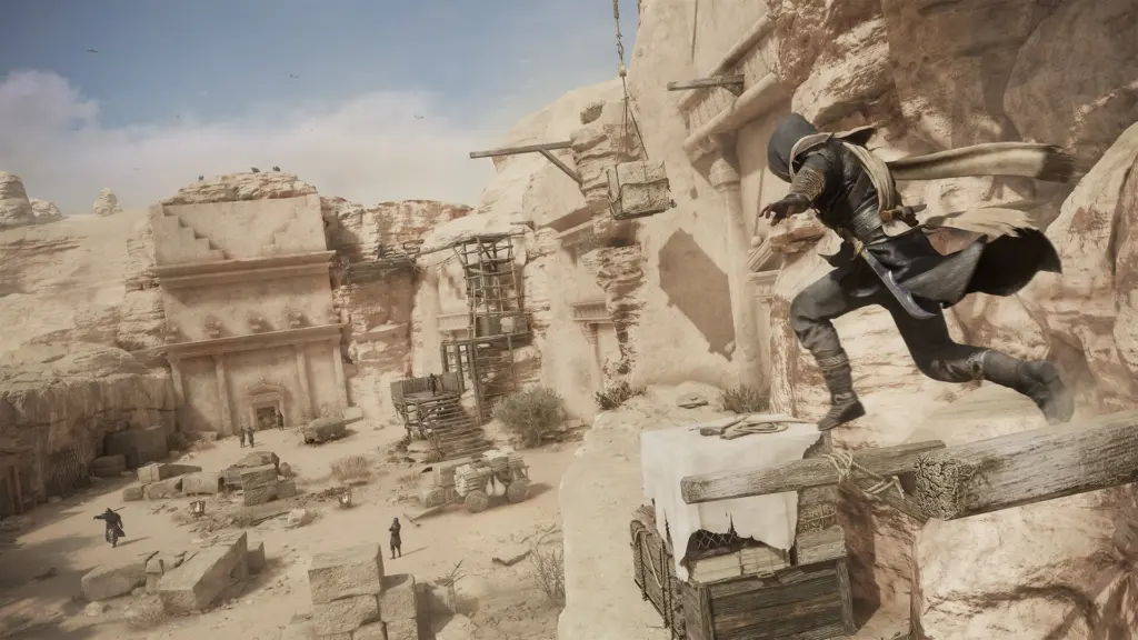Assassin's Creed Mirage: Прыжок между зданиями