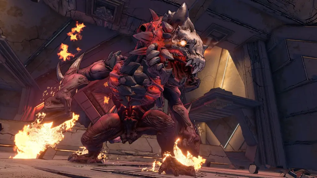 Borderlands 3: Огненный монстр