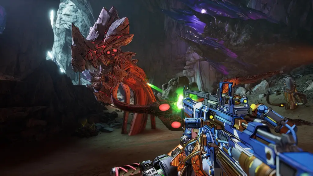 Borderlands 4: Стрельба по существу в пещере