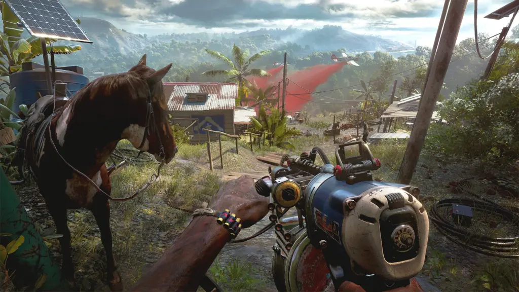 Far Cry 6: Бой рядом с лошадью