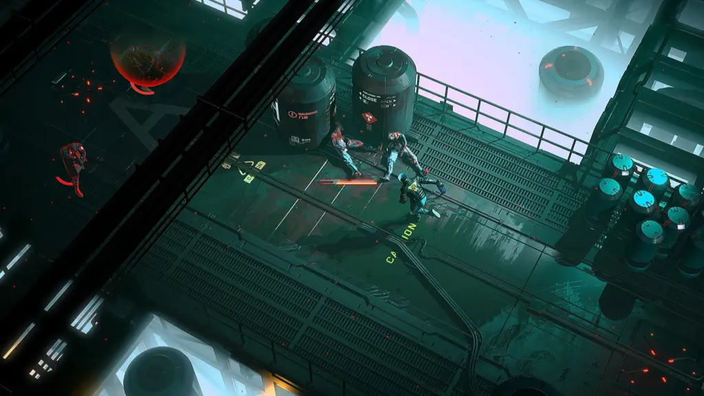 RUINER: Схватка в футуристическом помещении