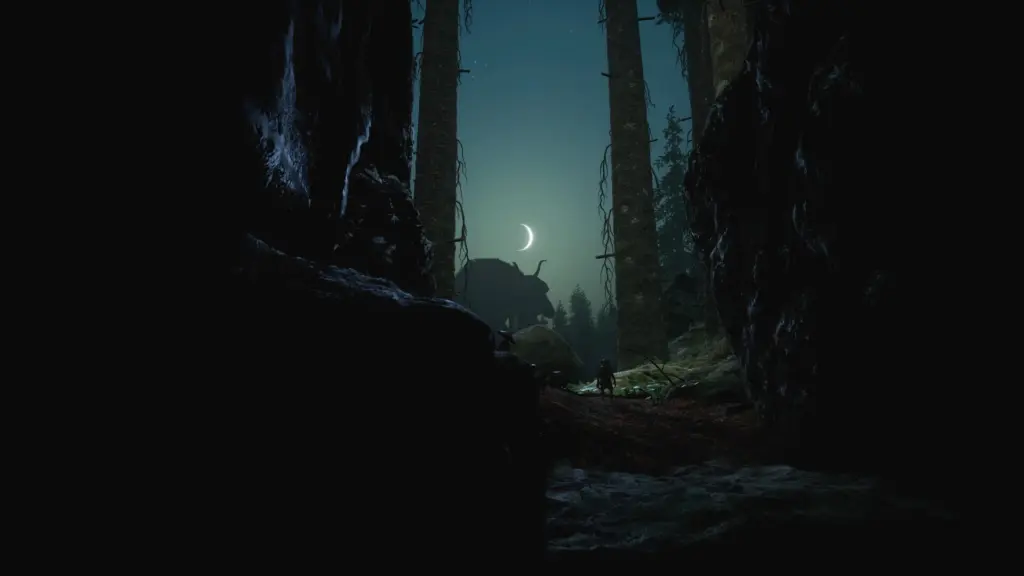 Trollheim: Gnomes: Лунный свет в лесу в Trollheim: Gnomes