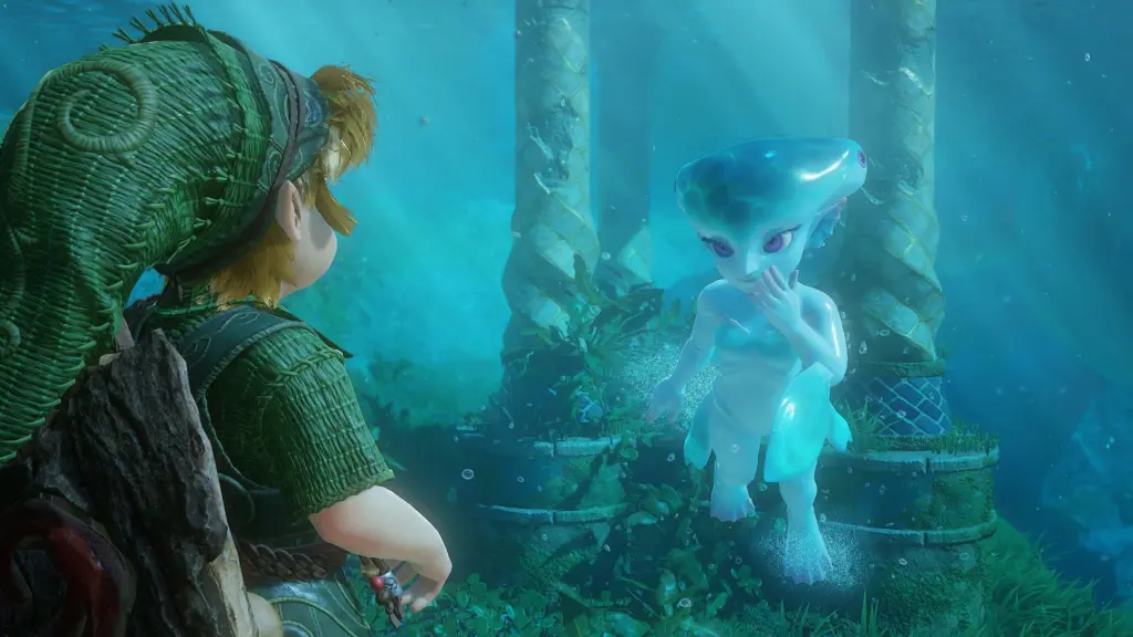 The Legend of Zelda: Ocarina of Time: Линк встречает девушку зора