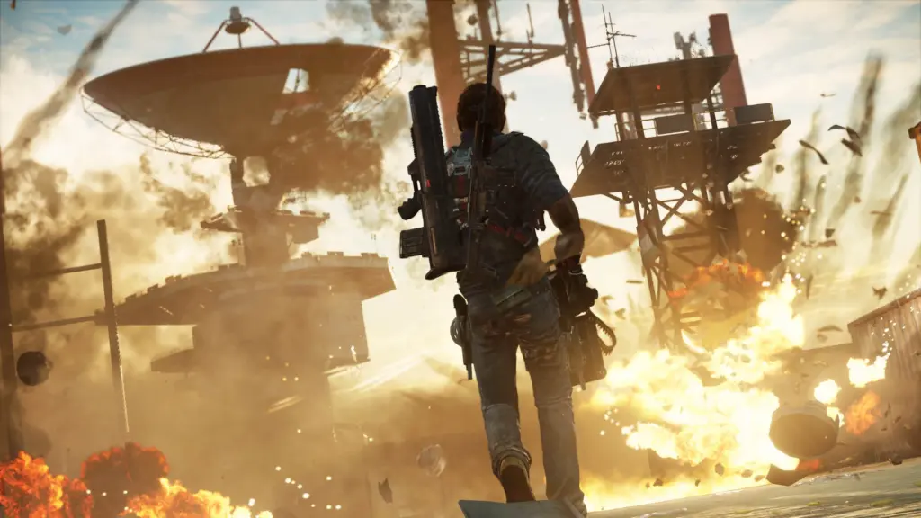 Just Cause 3: Взрыв на промышленной площадке