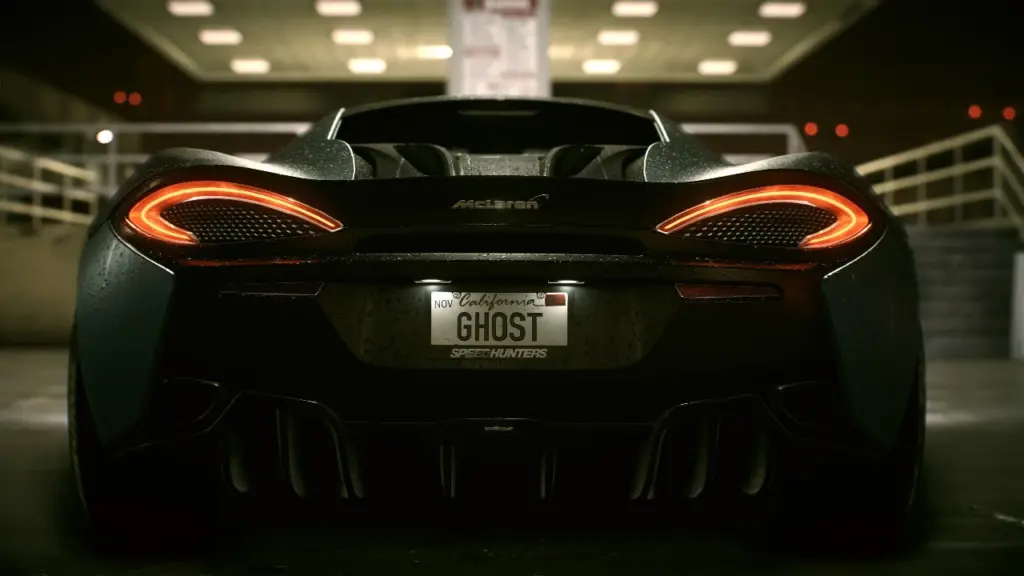 Need for Speed (2015): Спортивный автомобиль сзади
