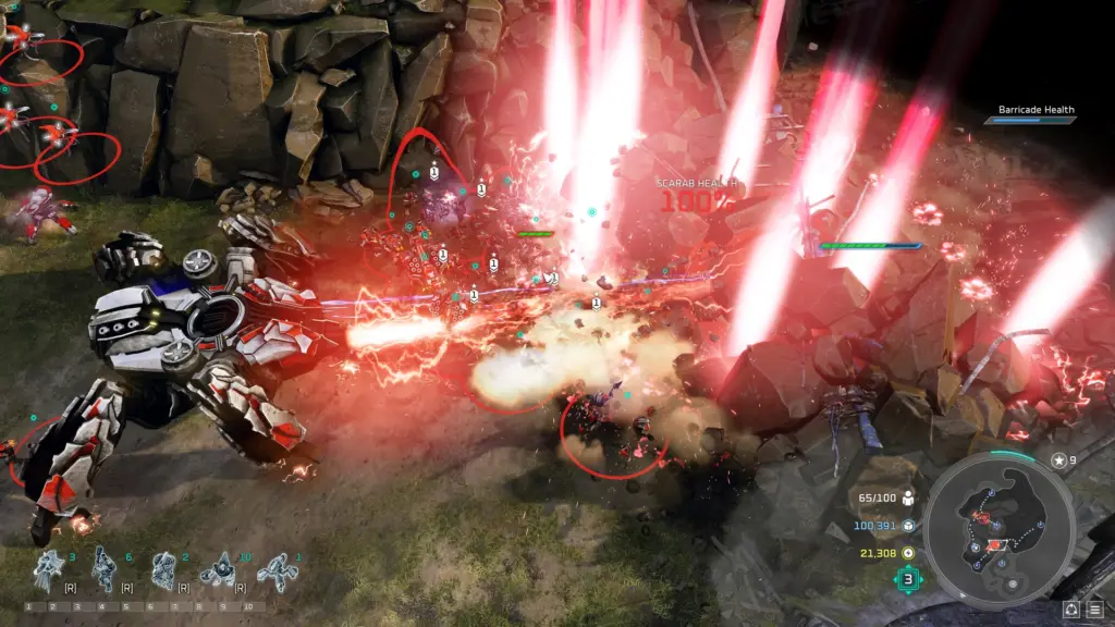 Halo Wars 2: Сражение с пехотой и техникой