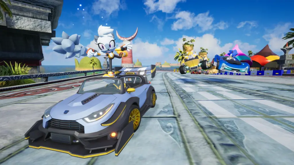 Sonic Racing: CrossWorlds: Заезд в Sonic Racing: CrossWorlds