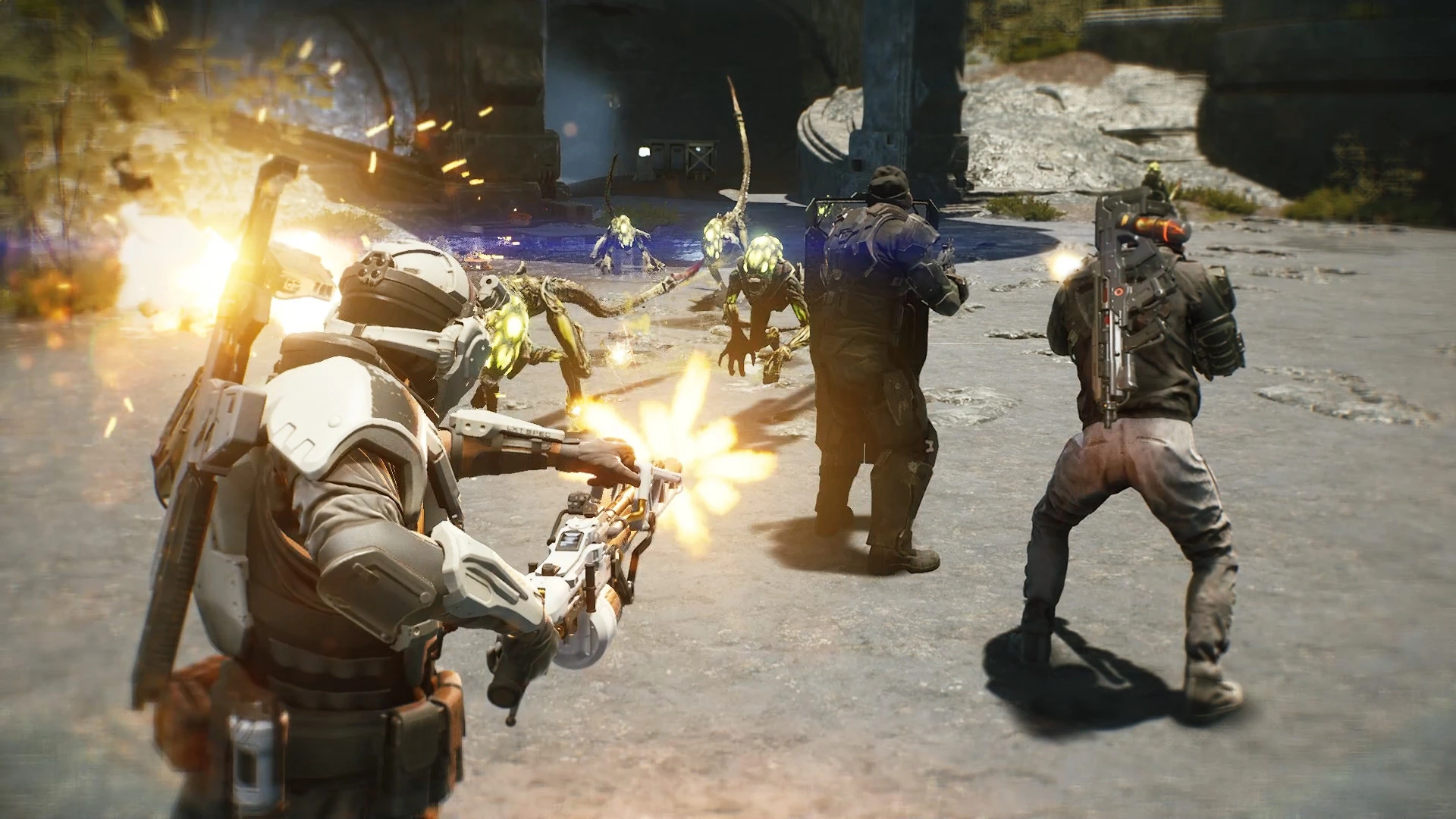 Скриншот игры Aliens: Fireteam Elite