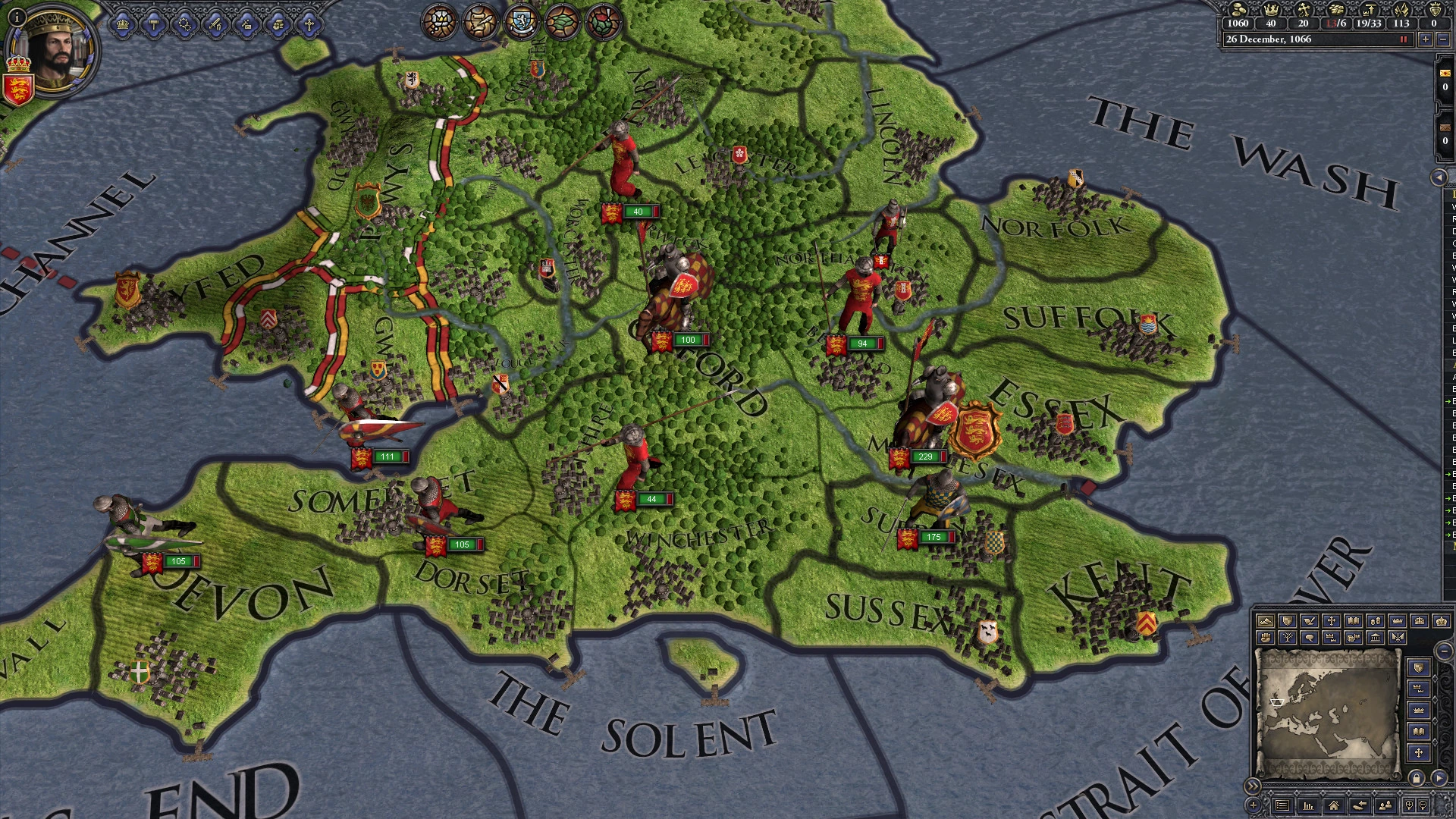 Скриншот игры Crusader Kings II