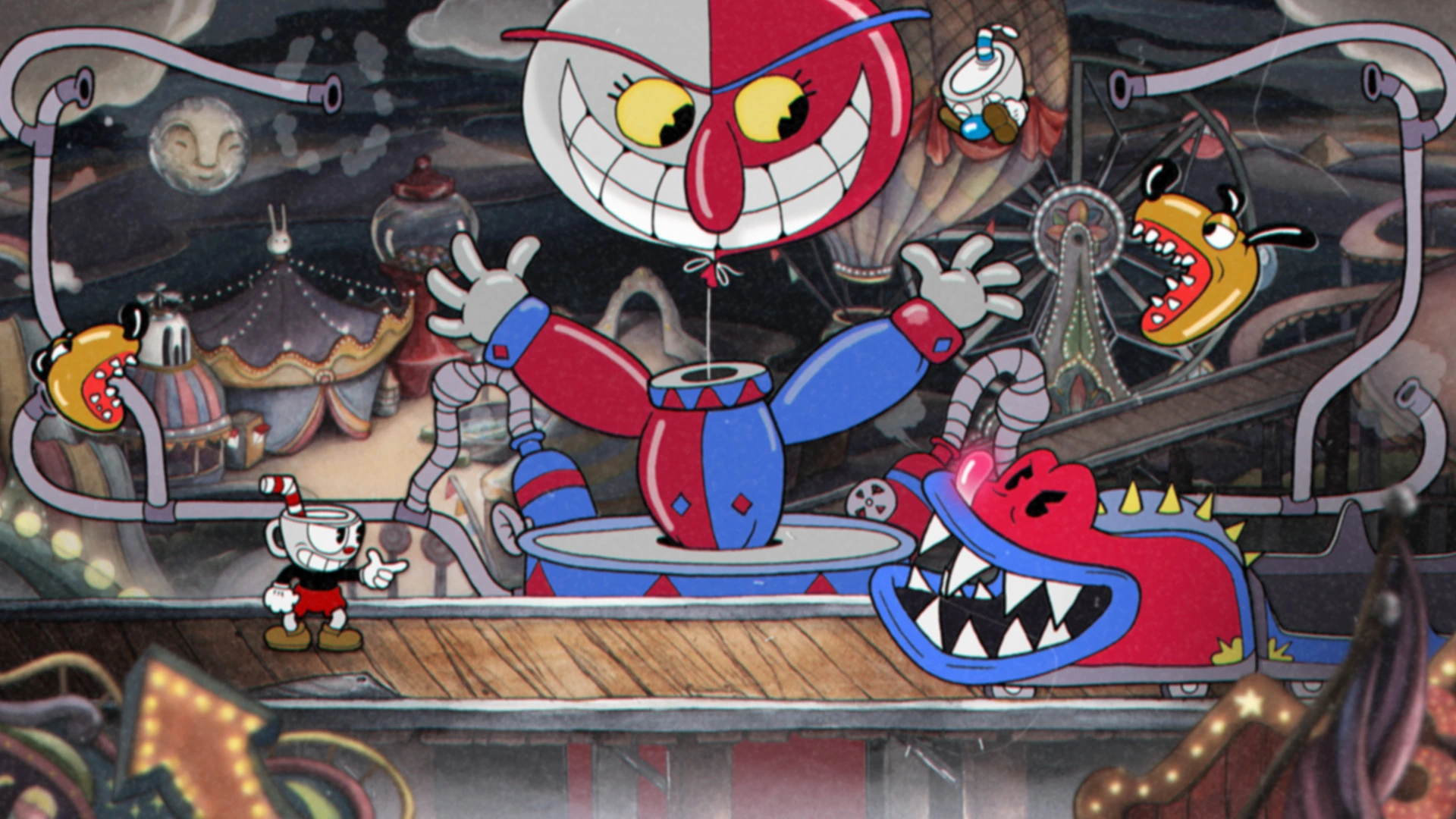 Скриншот игры Cuphead