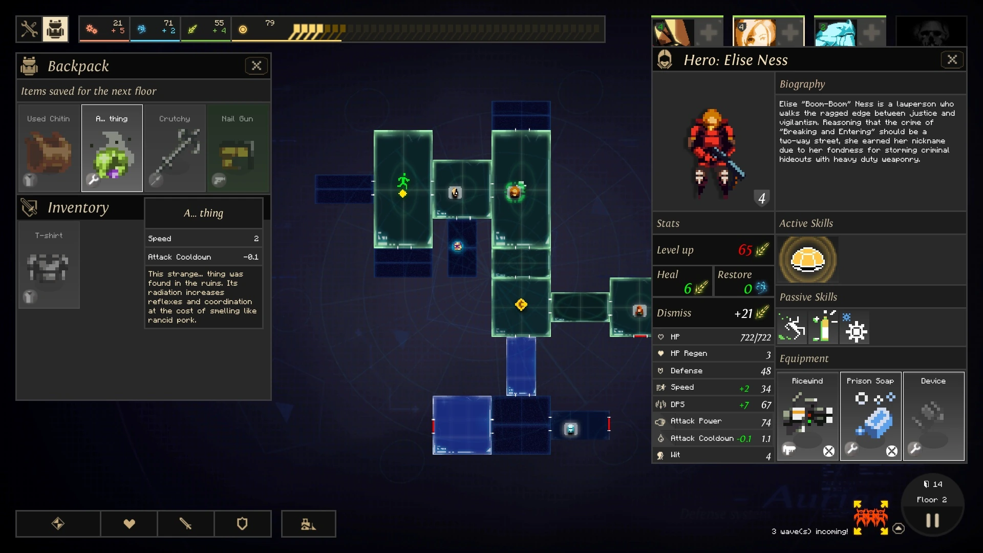 Скриншот игры Dungeon of the Endless