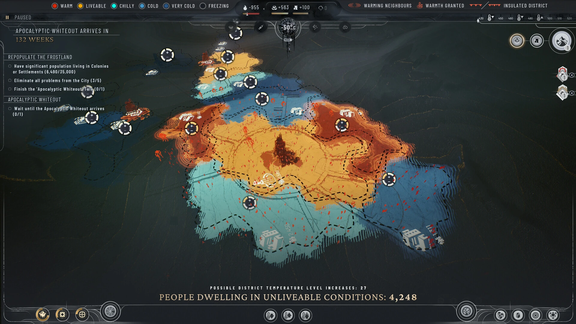 Скриншот игры Frostpunk 2