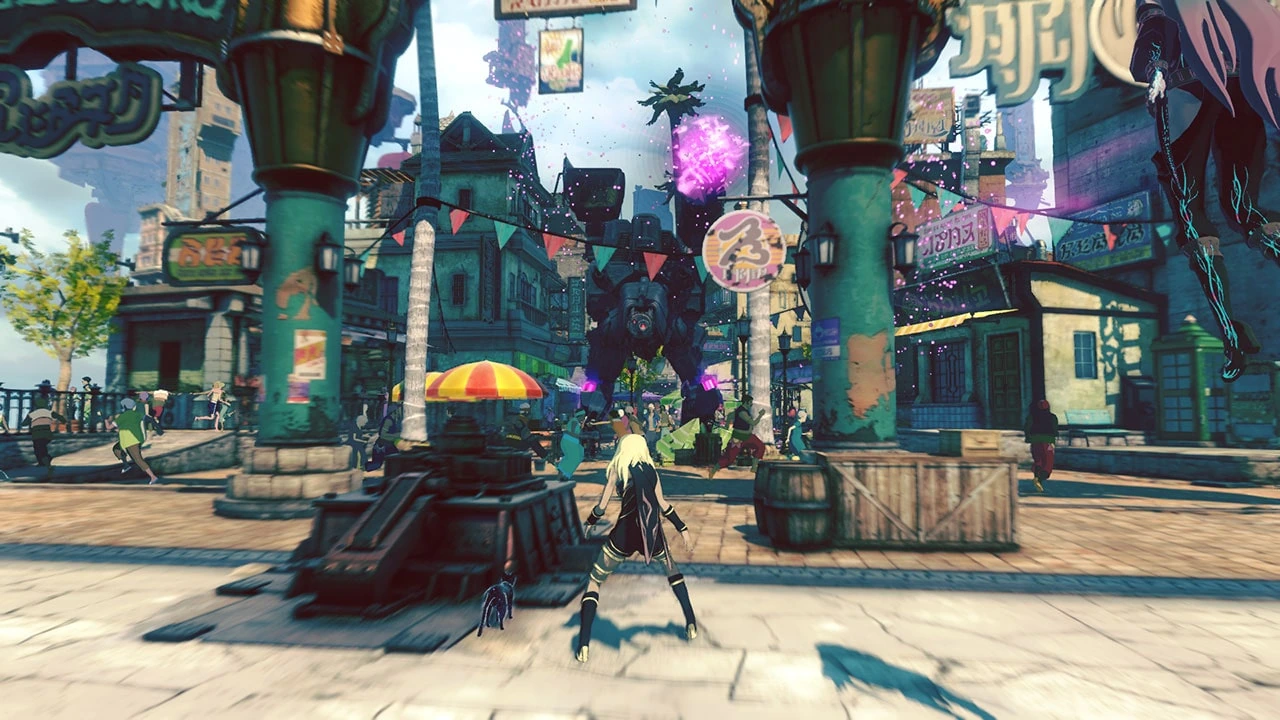 Скриншот игры Gravity Rush 2