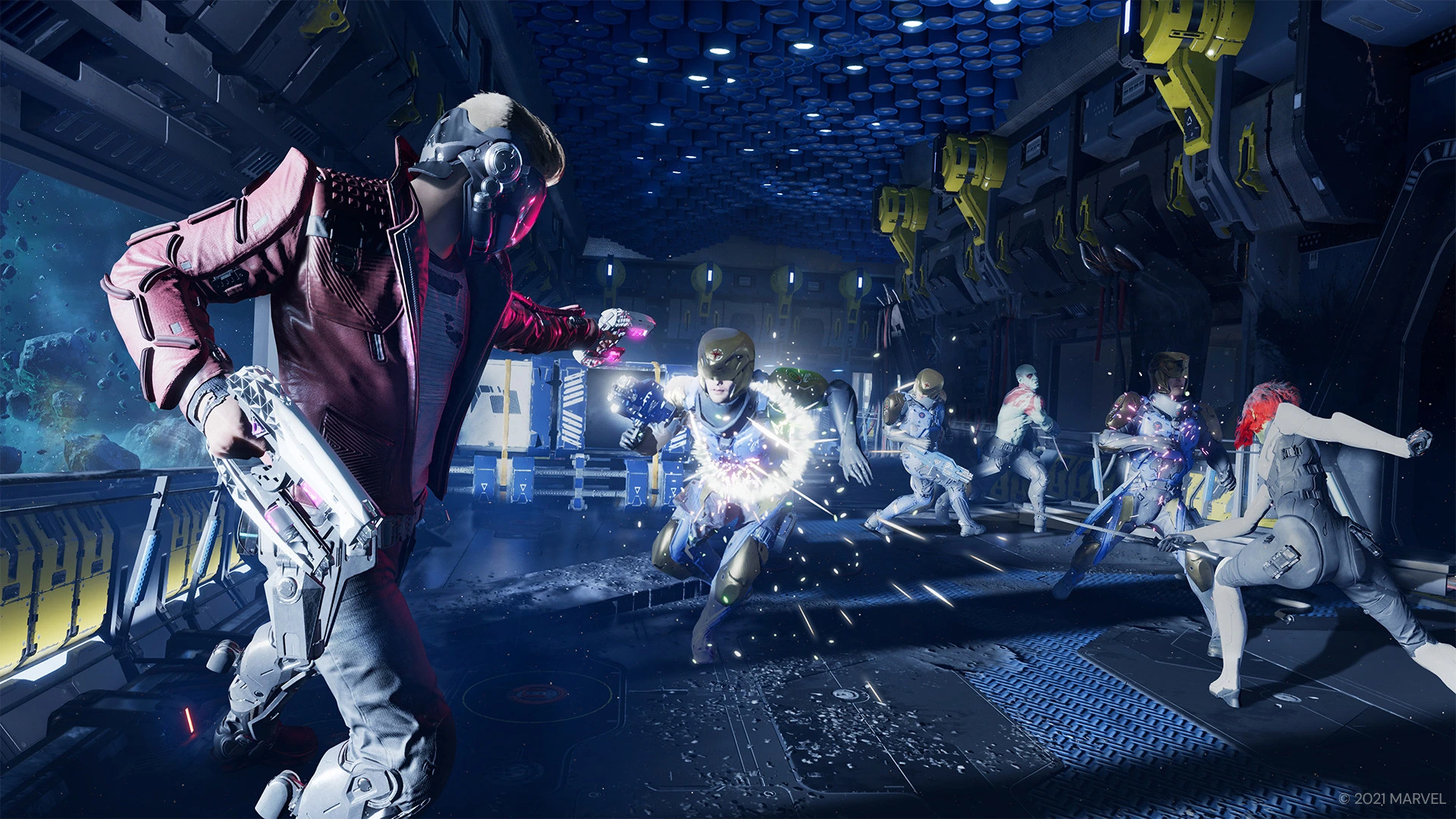Скриншот игры Marvel’s Guardians of the Galaxy