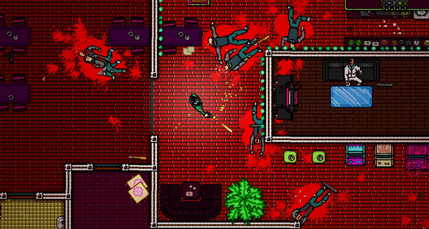 Скриншот игры Hotline Miami 2: Wrong Number