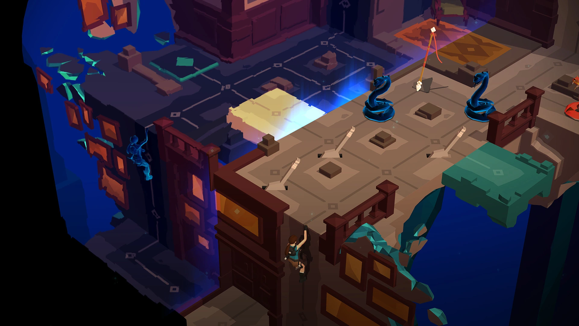Скриншот игры Lara Croft GO