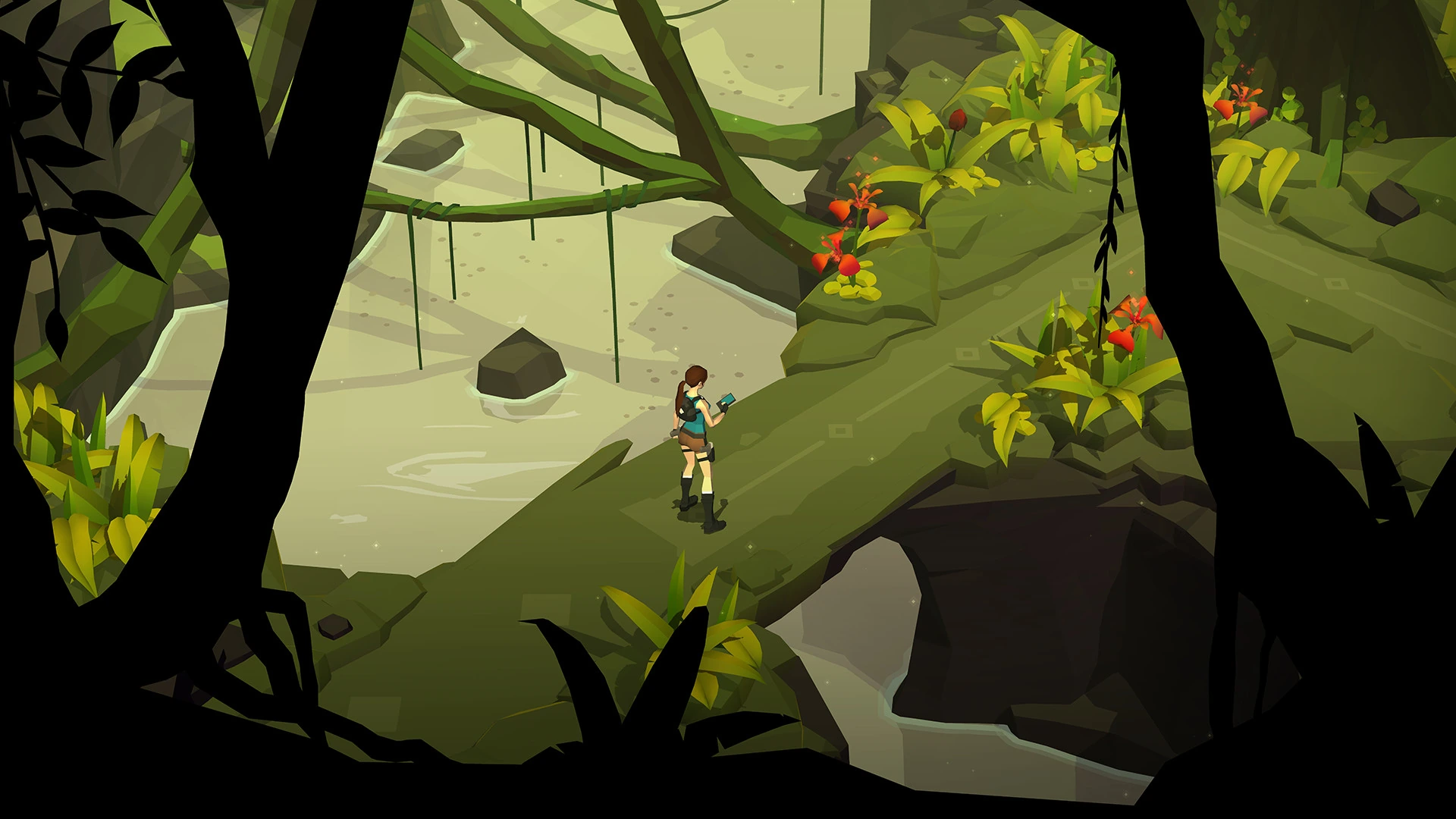 Скриншот игры Lara Croft GO