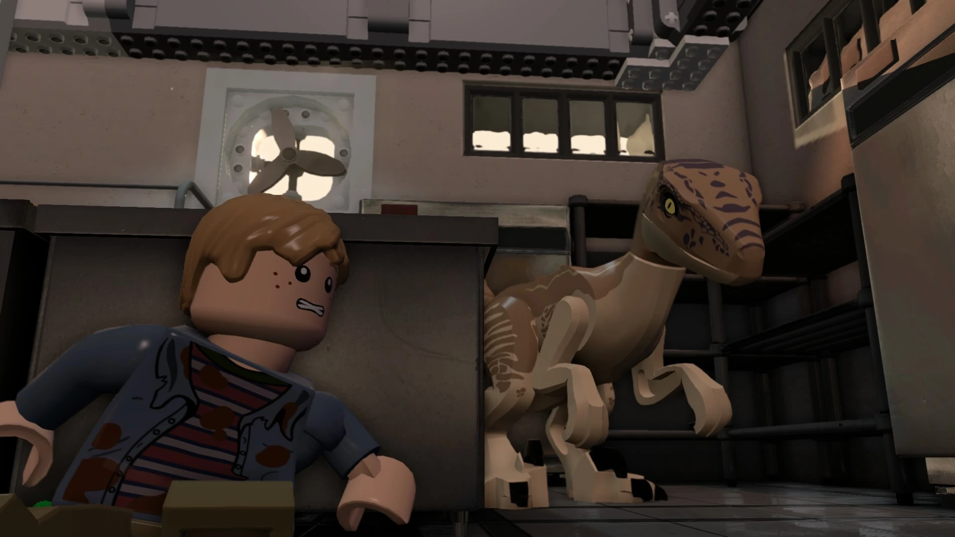 Скриншот игры LEGO Jurassic World