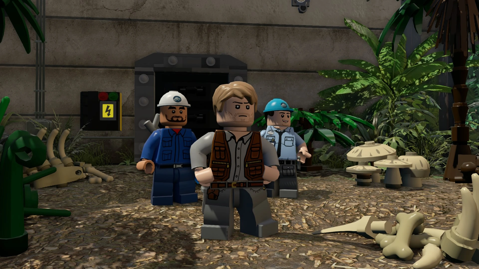 Скриншот игры LEGO Jurassic World