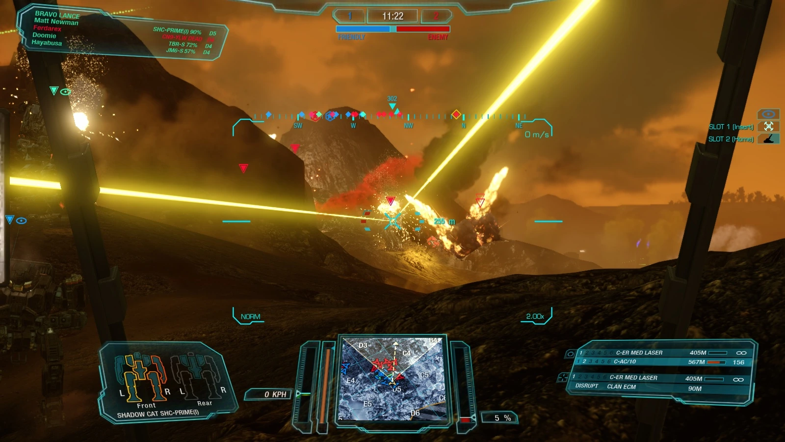 Скриншот игры MechWarrior Online