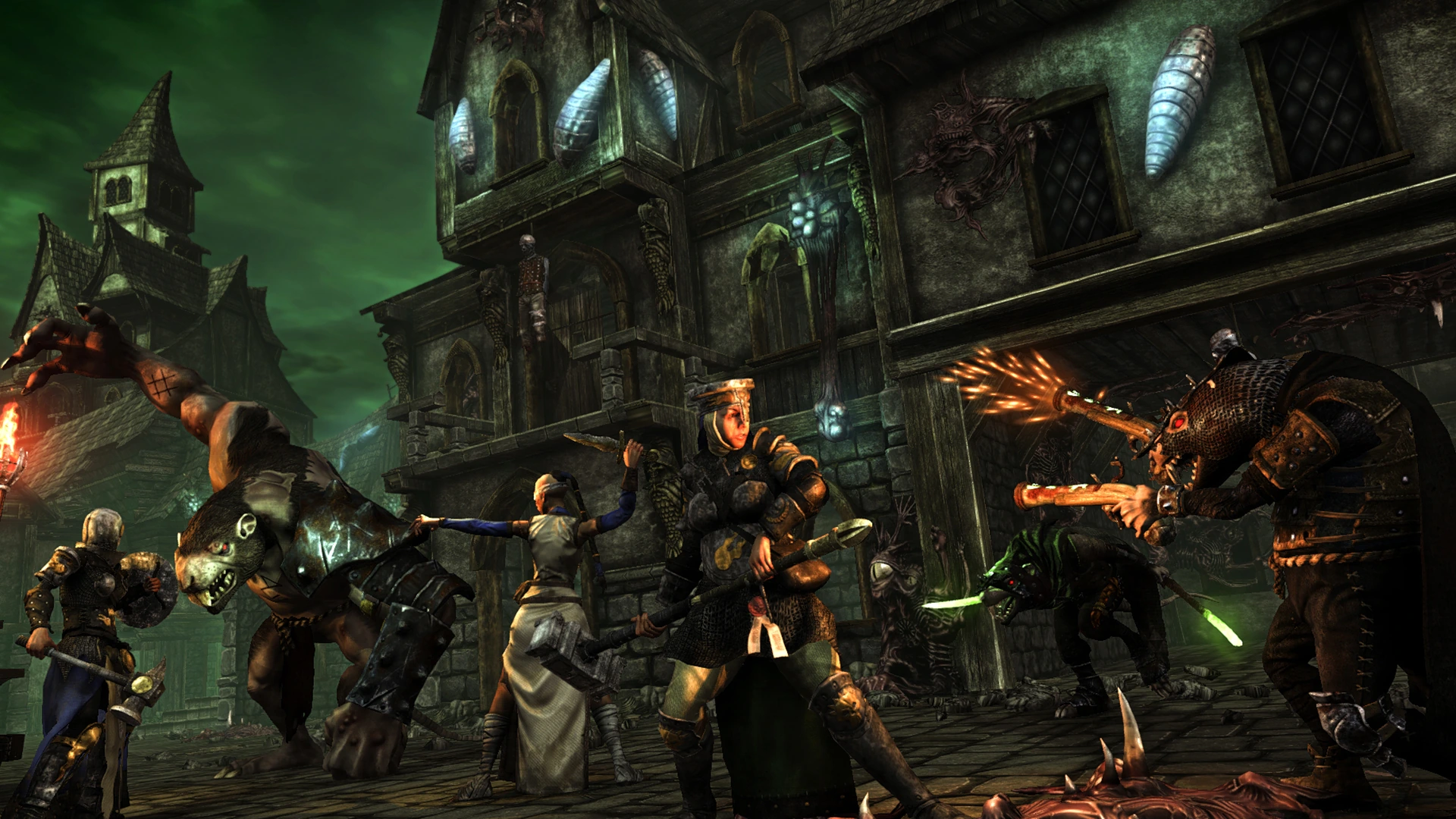 Скриншот игры Mordheim: City of the Damned