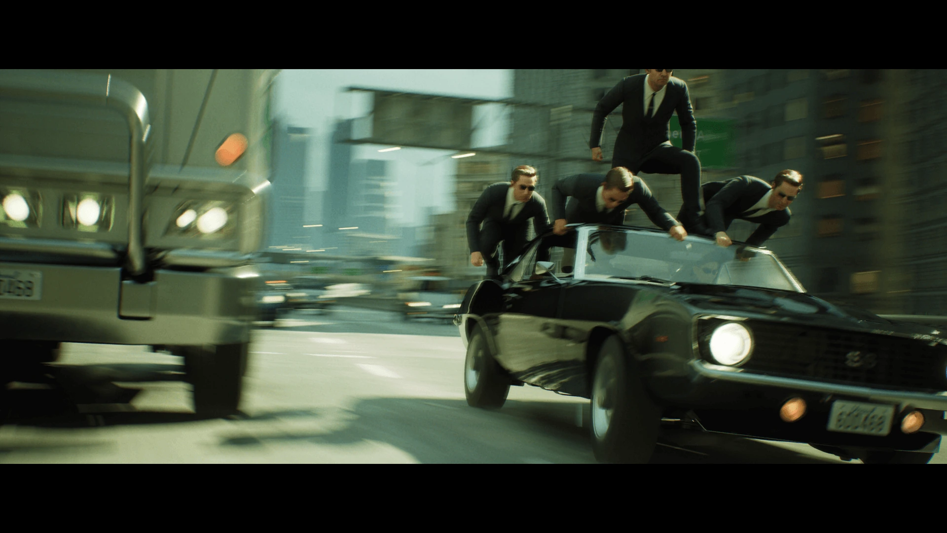 Скриншот игры The Matrix Awakens