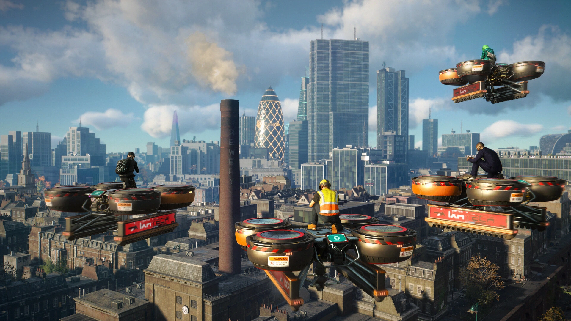 Скриншот игры Watch Dogs: Legion