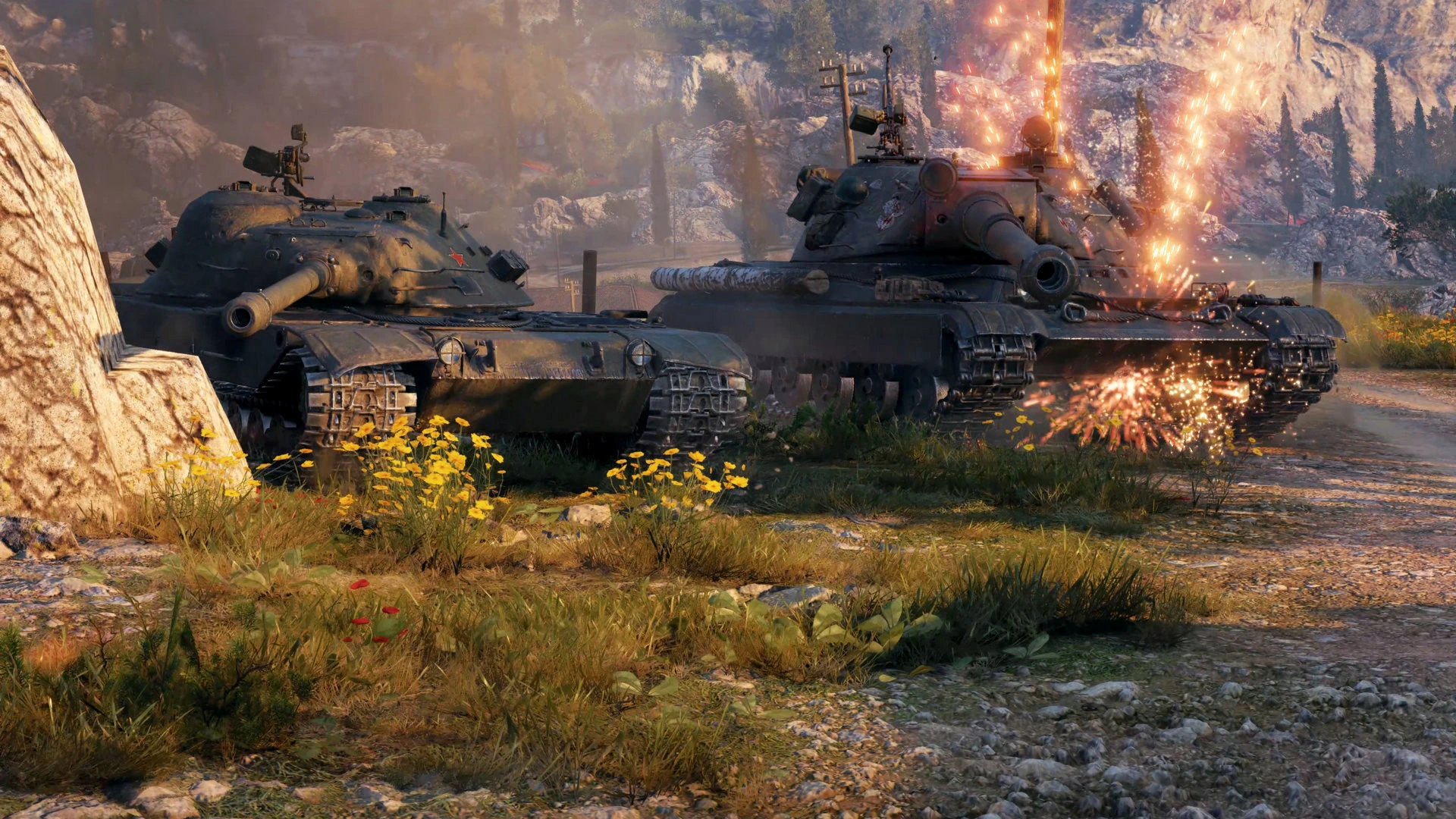 Скриншот игры World of Tanks
